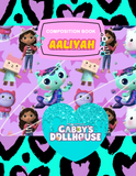 GABBY'S DOLLHOUSE COMPOSITION  NOTEBOOK