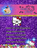 HELLO KITTY 2 COMPOSITION  NOTEBOOK