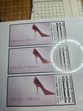 The Devil Wears Prada Custom Ticket